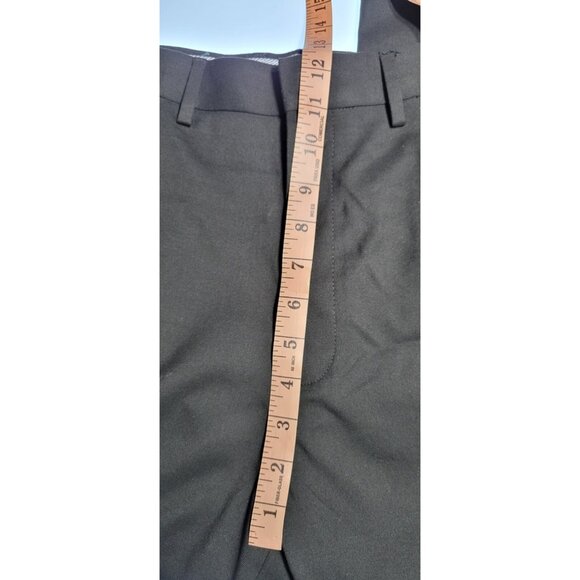 J.M. Haggar Men's Stretch Classic Fit Flat Front Suit Pants,BLACK, 38x30 HY00182 - Picture 10 of 12